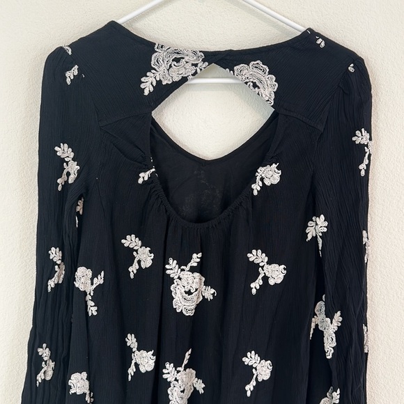 Free People Austin Mini Dress in Black - Picture 9 of 11